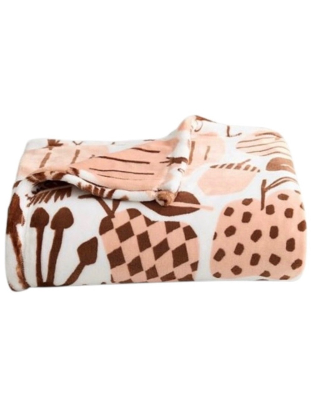 The Big One “Fall Icons” Oversized Supersoft Printed Plush Throw Blanket (NWT)